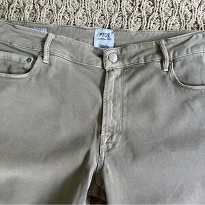 Men's Slim Straight Jeans - Tan